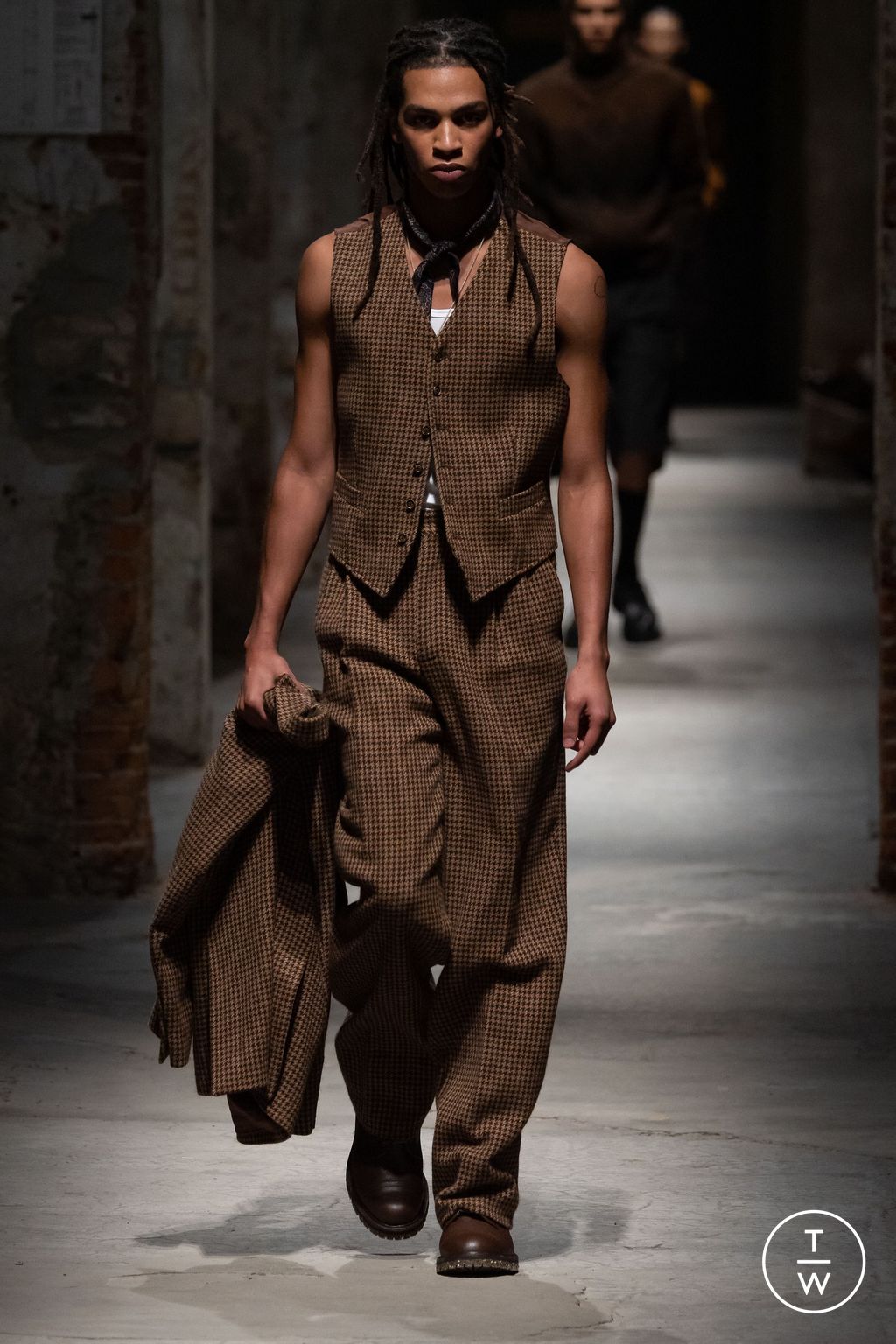 Fashion Week Florence - Pitti Fall/Winter 2024 look 53 from the Todd Snyder collection 男装