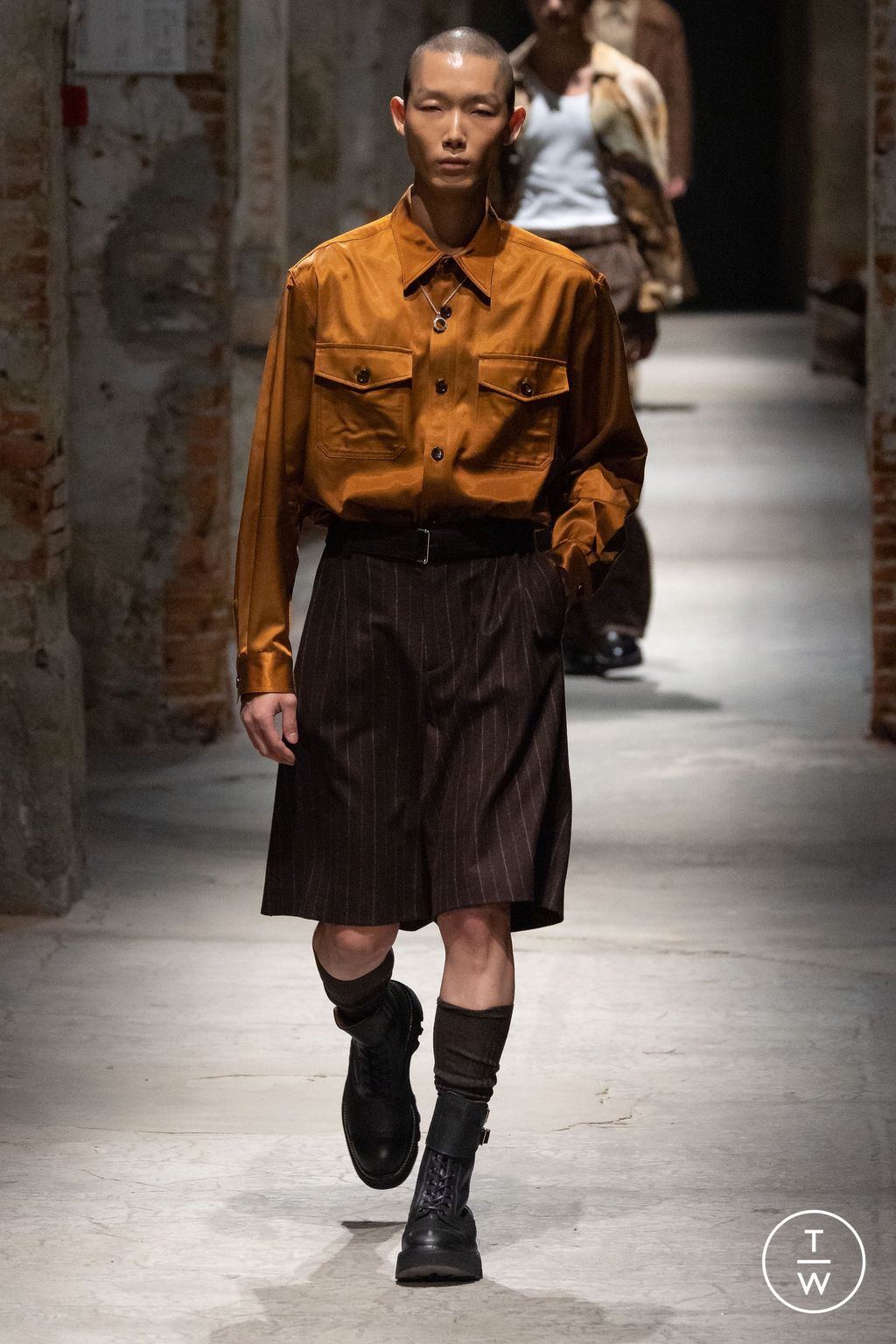 Fashion Week Florence - Pitti Fall/Winter 2024 look 55 from the Todd Snyder collection menswear