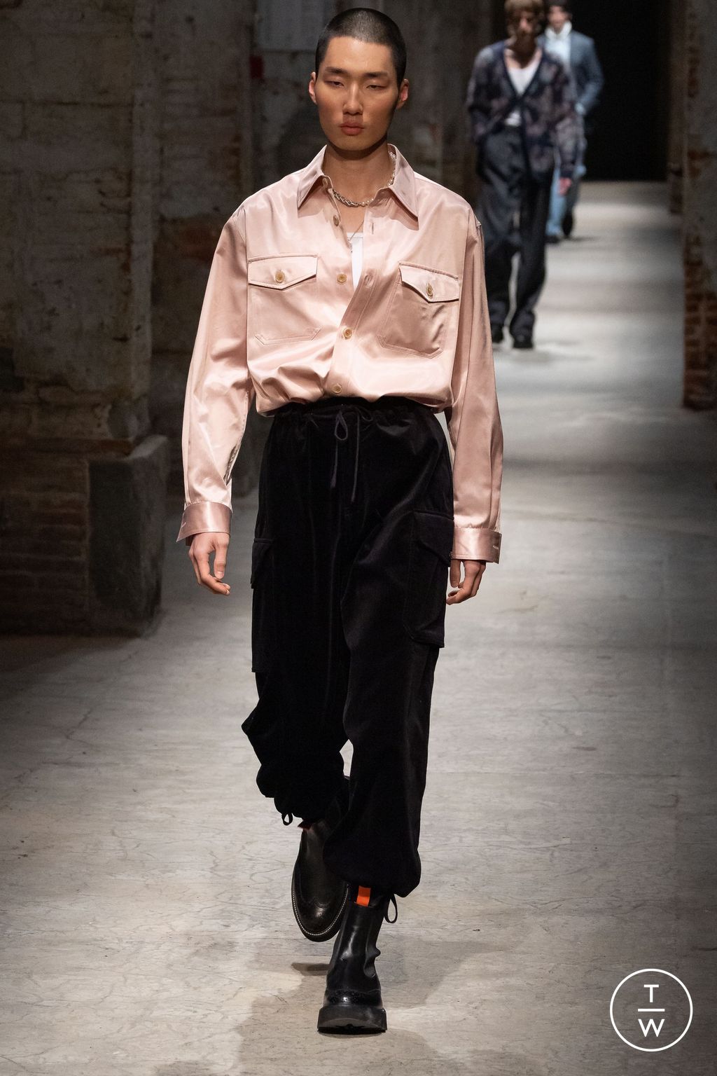 Fashion Week Florence - Pitti Fall/Winter 2024 look 58 from the Todd Snyder collection 男装