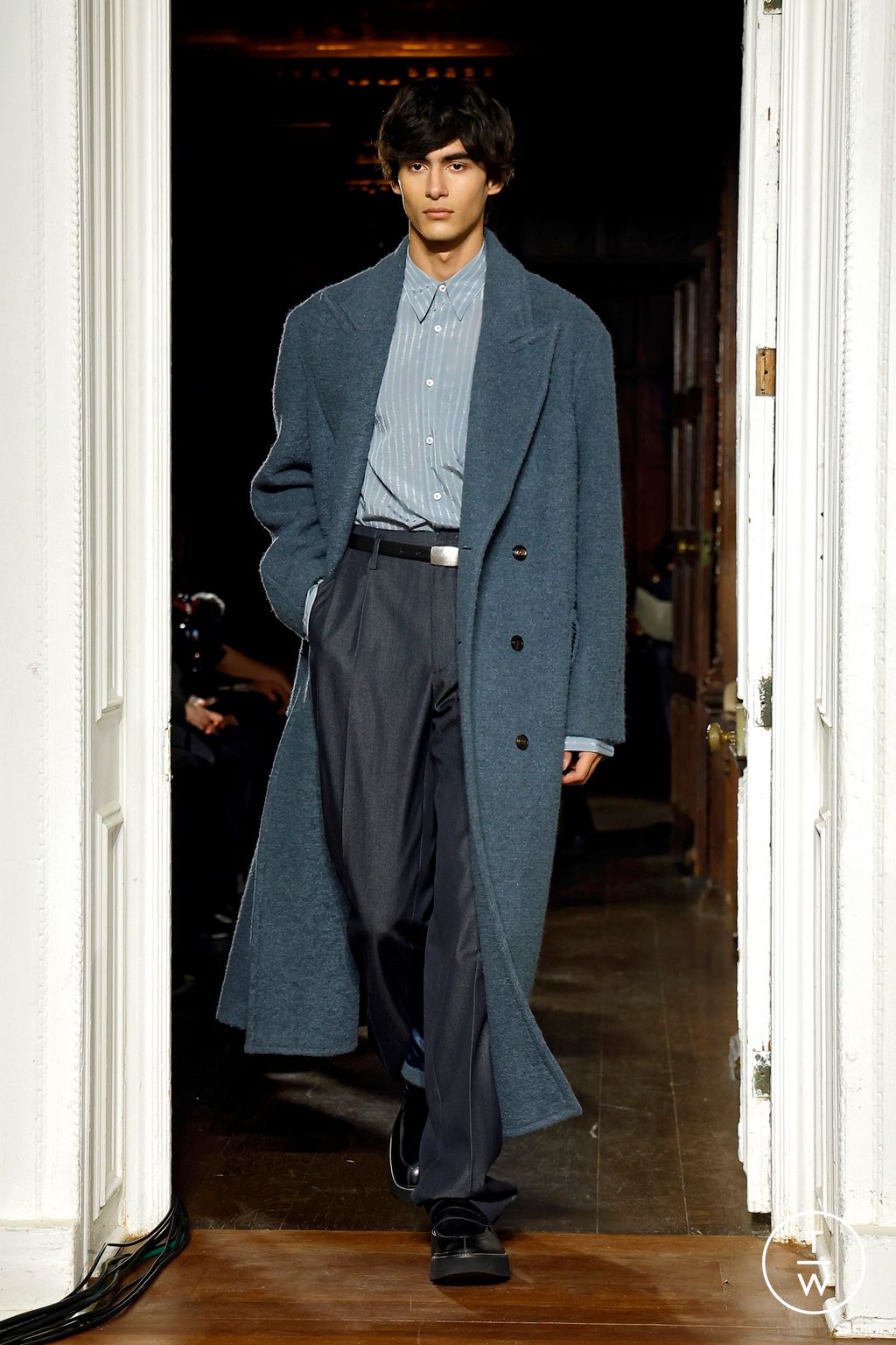 Fashion Week New York Fall/Winter 2025 look 15 from the Todd Snyder collection menswear