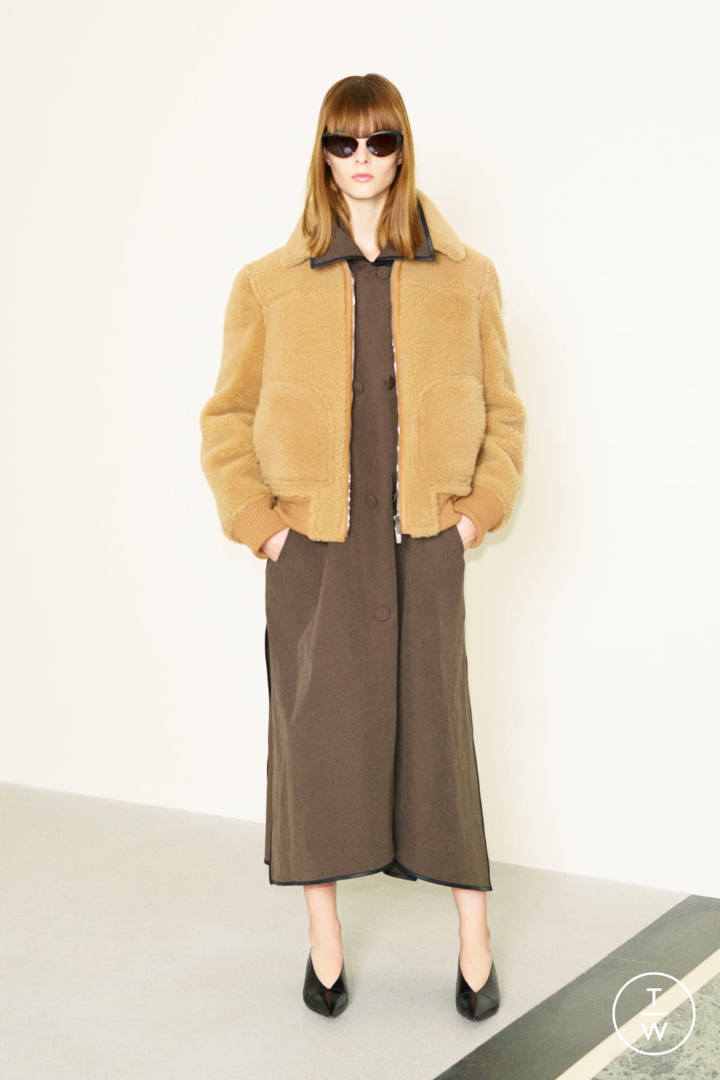 Fashion Week Milan Fall/Winter 2021 look 14 from the Tod's collection womenswear