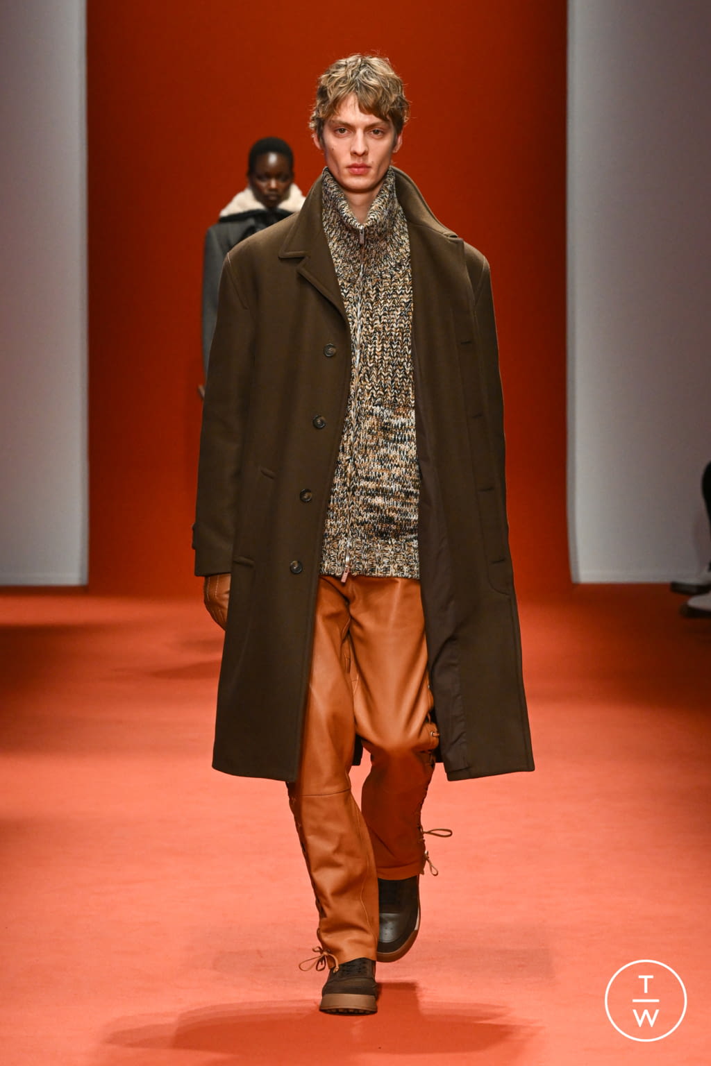 Fashion Week Milan Fall/Winter 2022 look 24 from the Tod's collection 女装