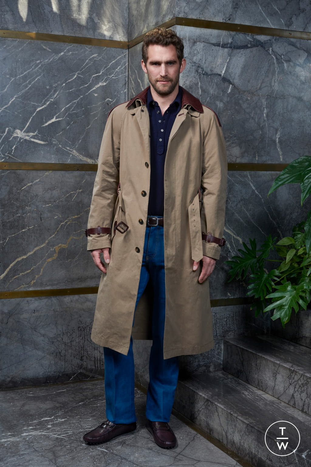 Fashion Week Milan Fall/Winter 2020 look 1 from the Tod's collection 男装