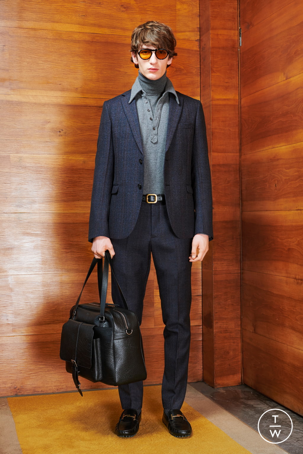 Fashion Week Milan Fall/Winter 2020 look 3 from the Tod's collection menswear