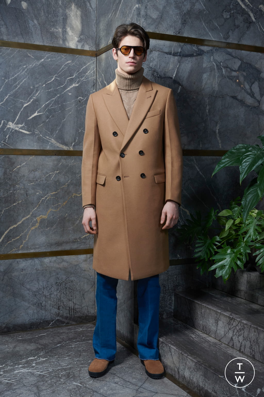 Fashion Week Milan Fall/Winter 2020 look 4 from the Tod's collection 男装