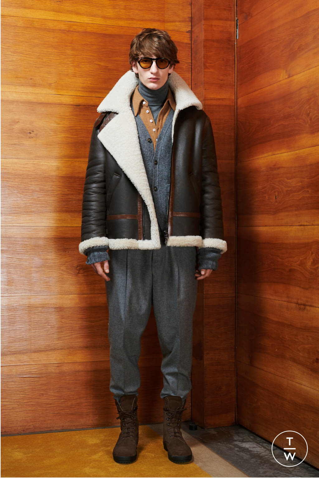 Fashion Week Milan Fall/Winter 2020 look 7 from the Tod's collection menswear