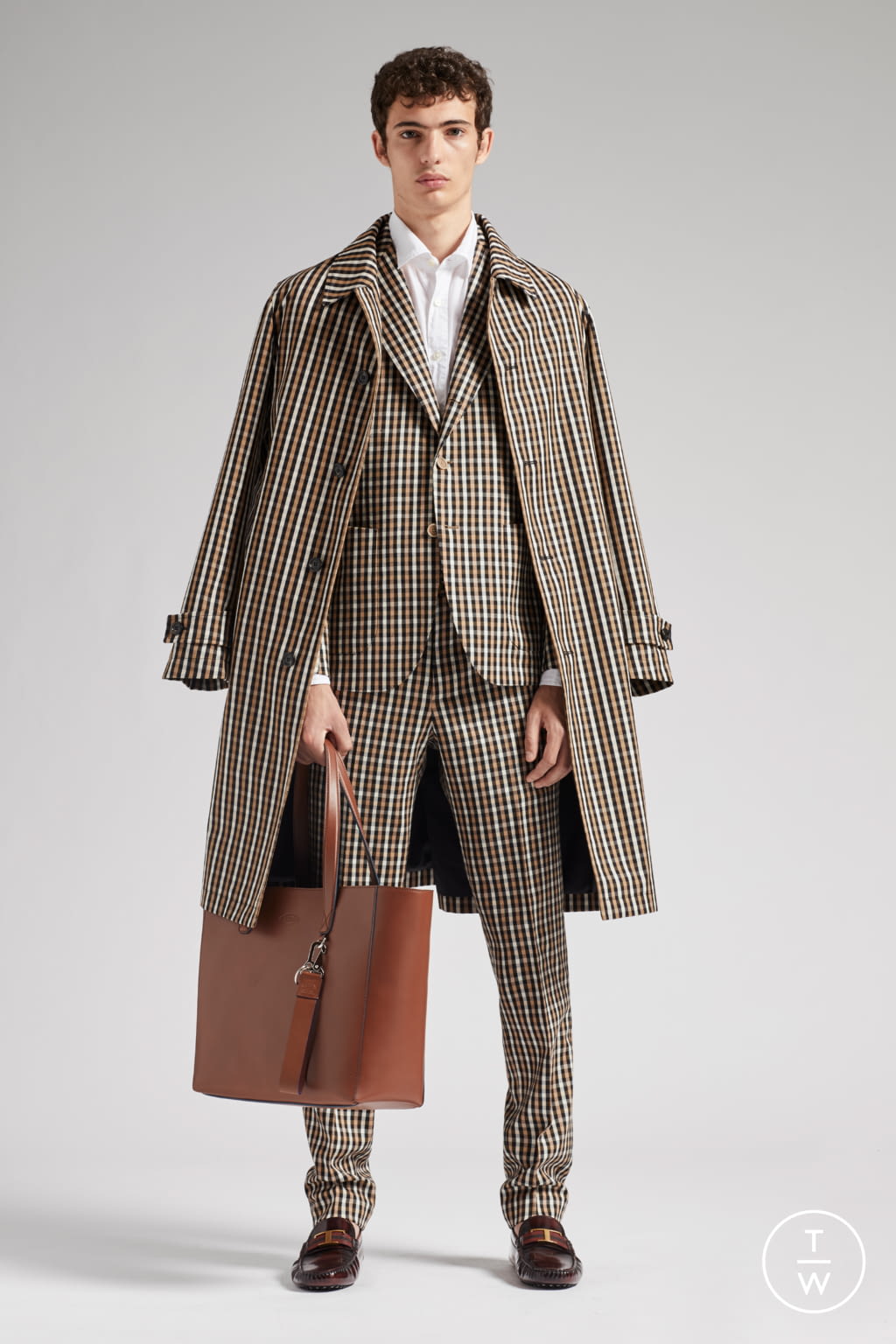 Fashion Week Milan Spring/Summer 2020 look 10 from the Tod's collection menswear