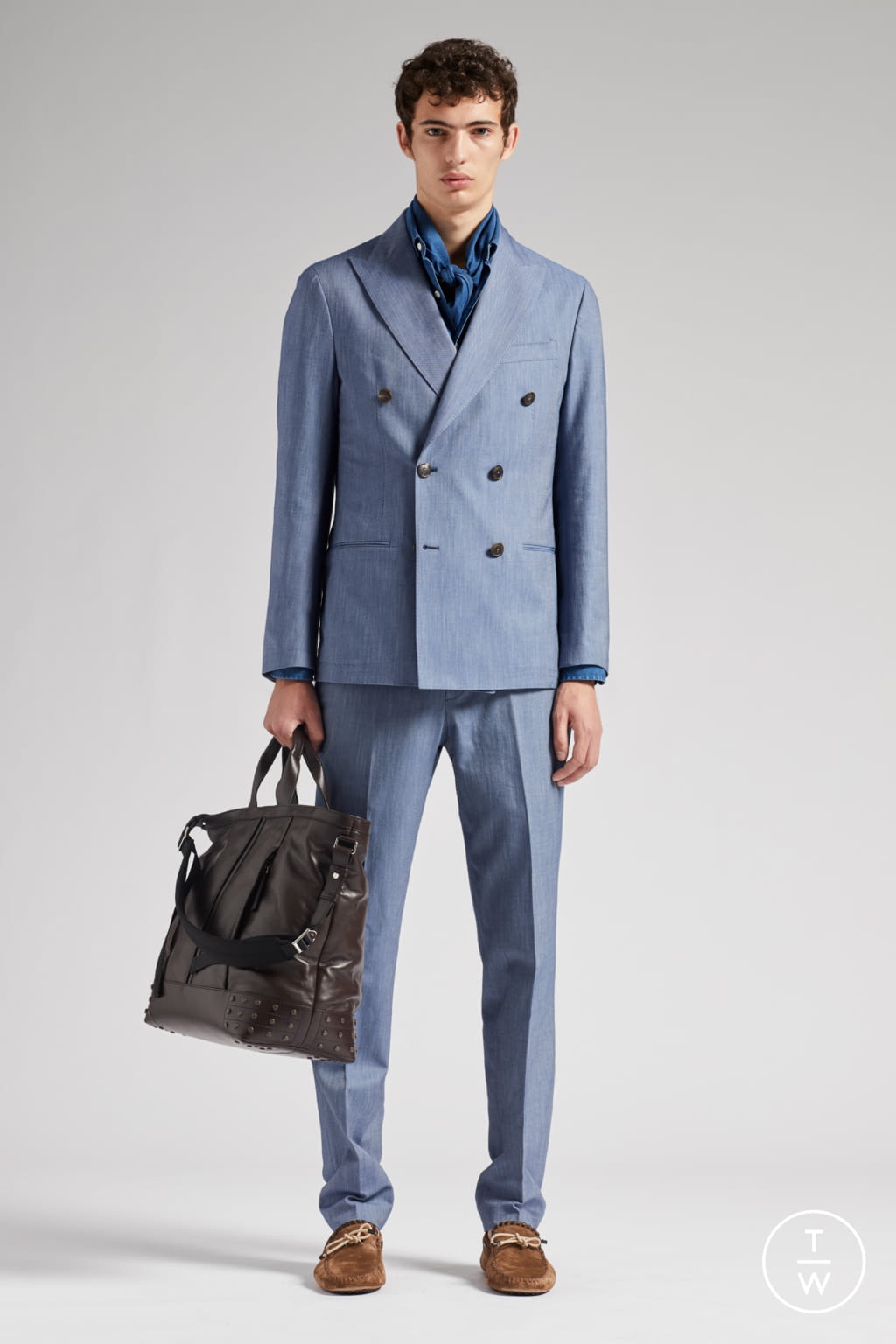 Fashion Week Milan Spring/Summer 2020 look 19 from the Tod's collection 男装