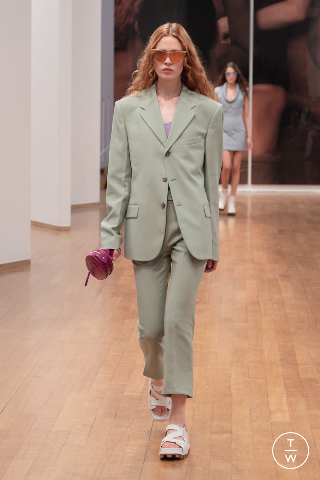 Fashion Week Milan Spring/Summer 2022 look 32 from the Tod's collection 女装