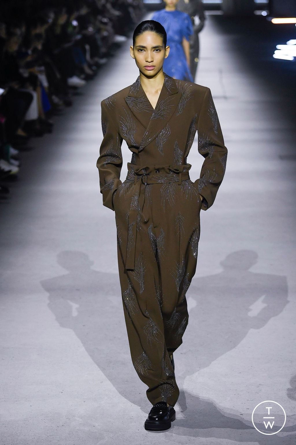 Fashion Week Milan Fall/Winter 2023 look 27 from the Tod's collection womenswear