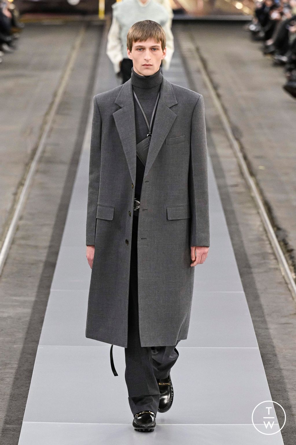 Fashion Week Milan Fall/Winter 2024 look 8 from the Tod's collection 女装