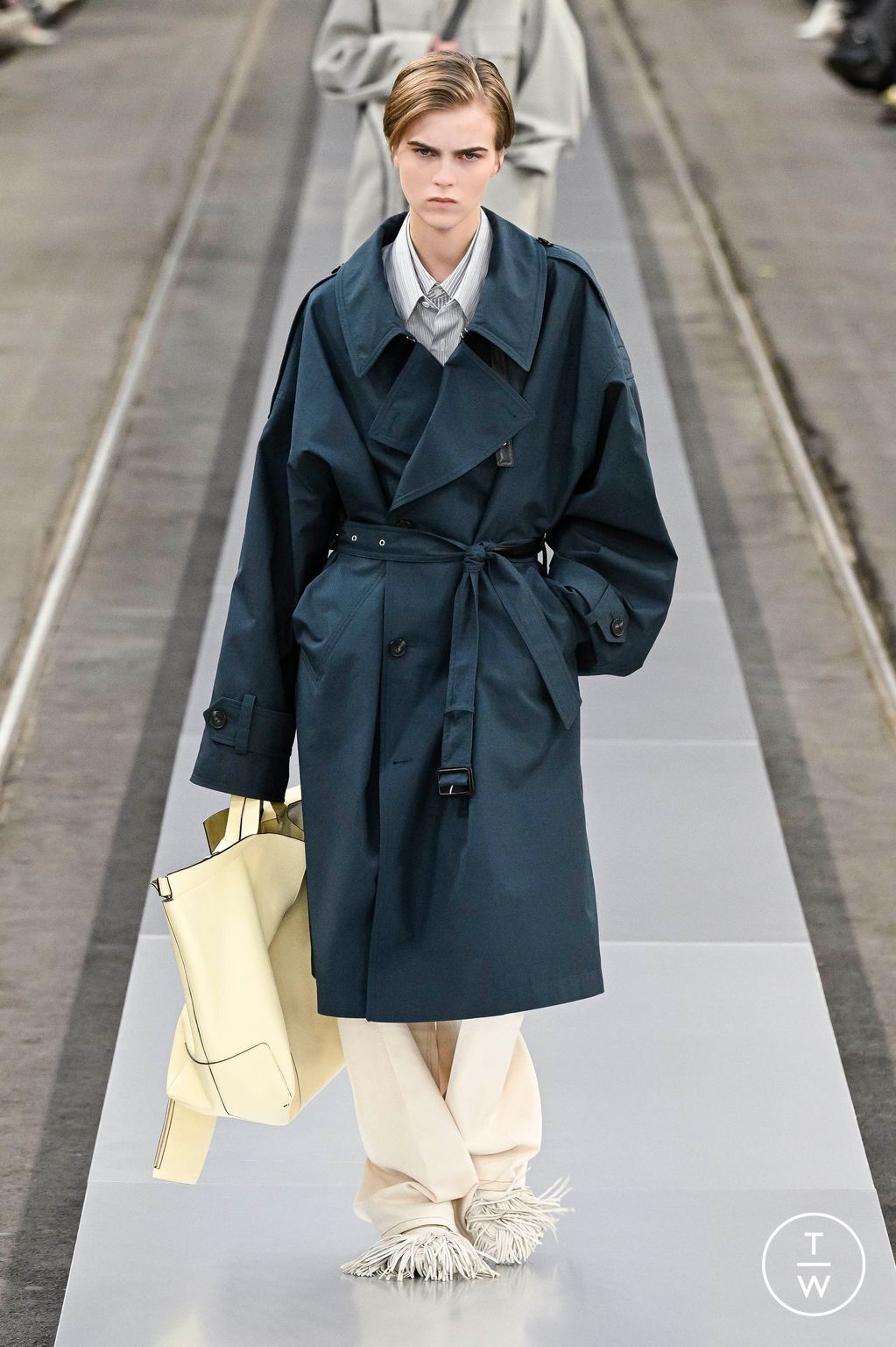 Fashion Week Milan Fall/Winter 2024 look 14 from the Tod's collection 女装
