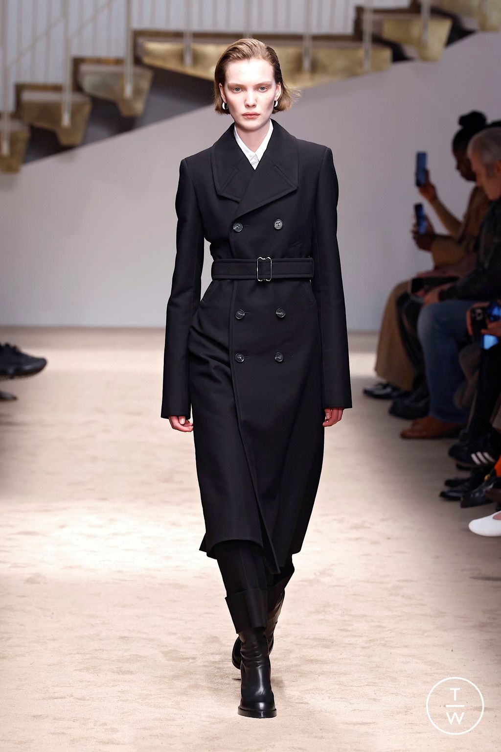 Fashion Week Milan Fall/Winter 2025 look 1 from the Tod's collection womenswear