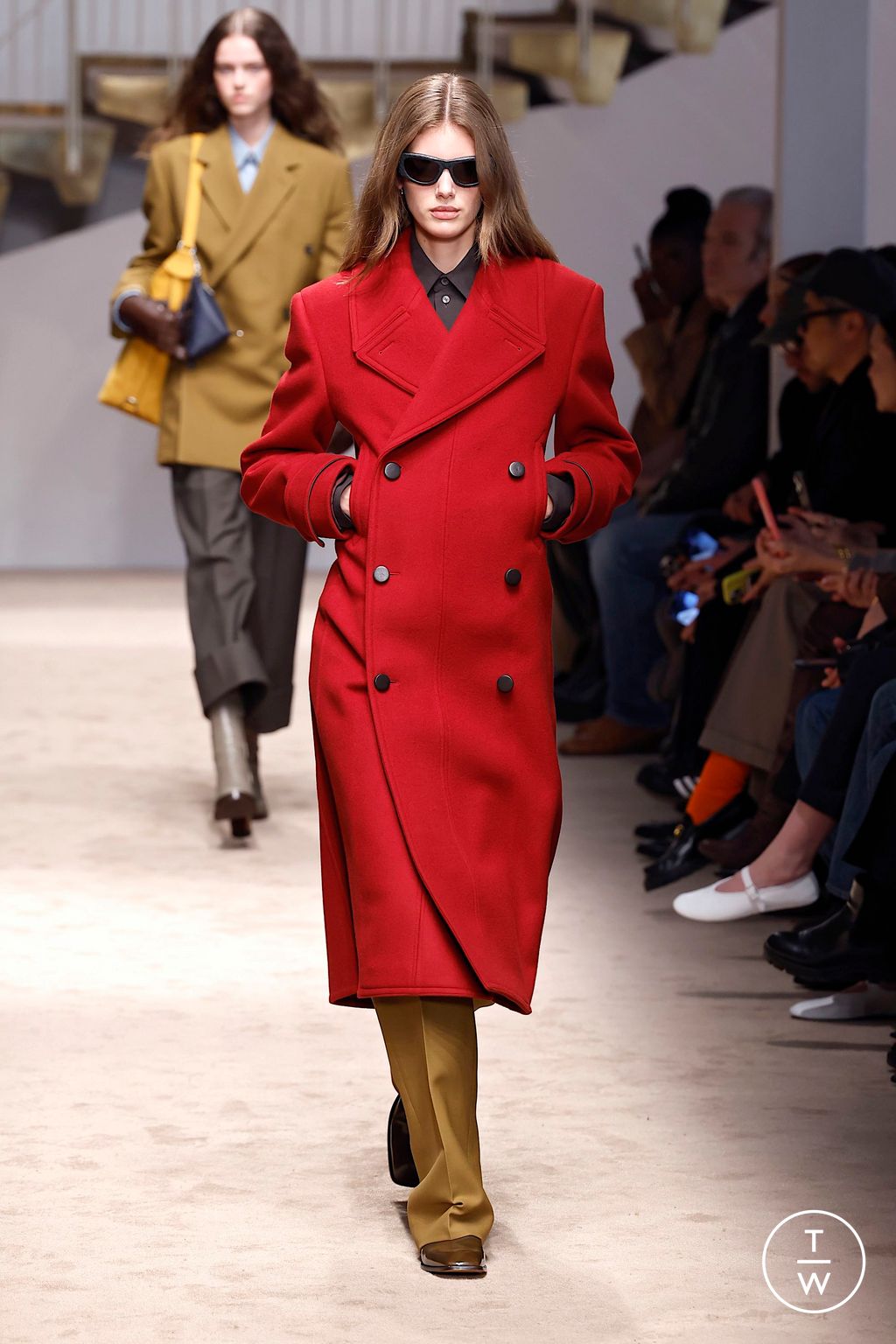 Fashion Week Milan Fall/Winter 2025 look 5 from the Tod's collection womenswear