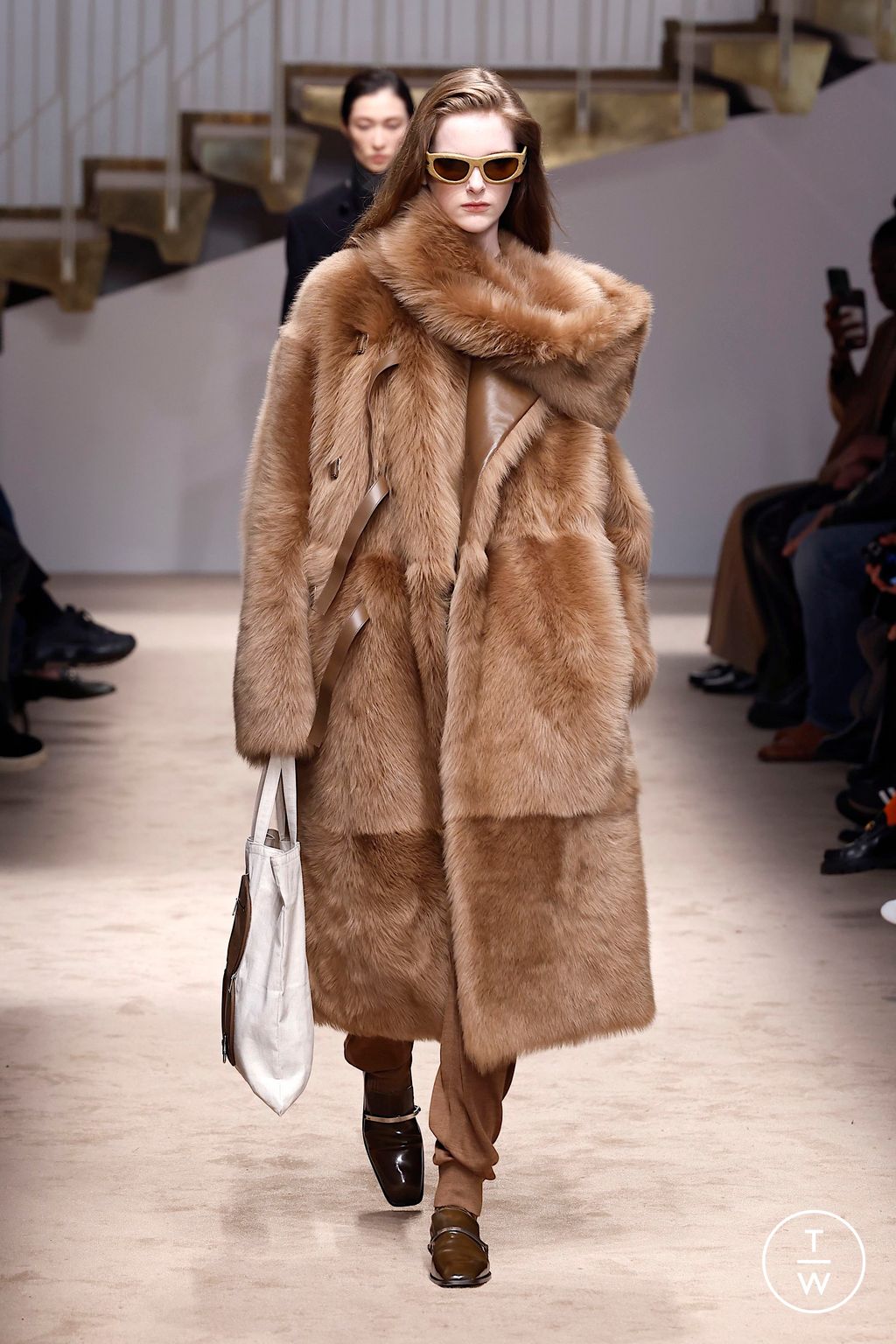 Fashion Week Milan Fall/Winter 2025 look 12 from the Tod's collection womenswear