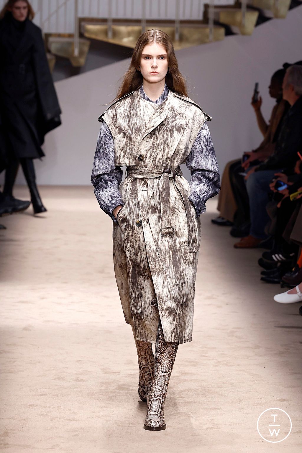 Fashion Week Milan Fall/Winter 2025 look 17 from the Tod's collection womenswear