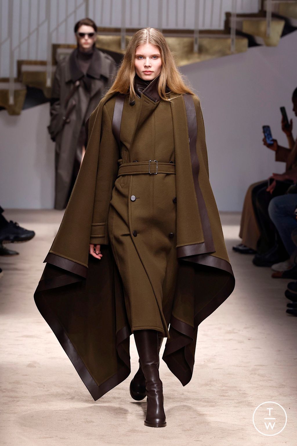 Fashion Week Milan Fall/Winter 2025 look 21 from the Tod's collection womenswear