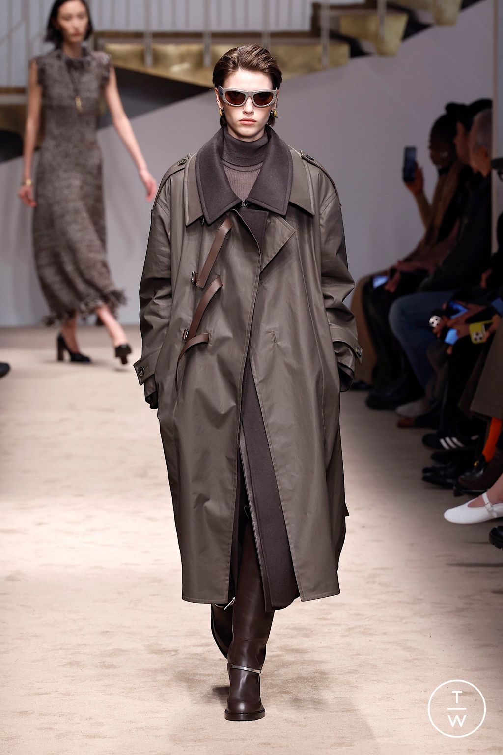 Fashion Week Milan Fall/Winter 2025 look 23 from the Tod's collection womenswear