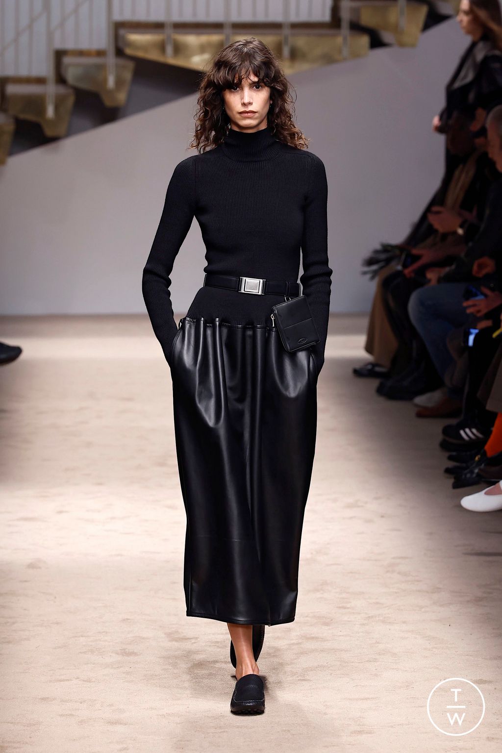 Fashion Week Milan Fall/Winter 2025 look 39 from the Tod's collection womenswear