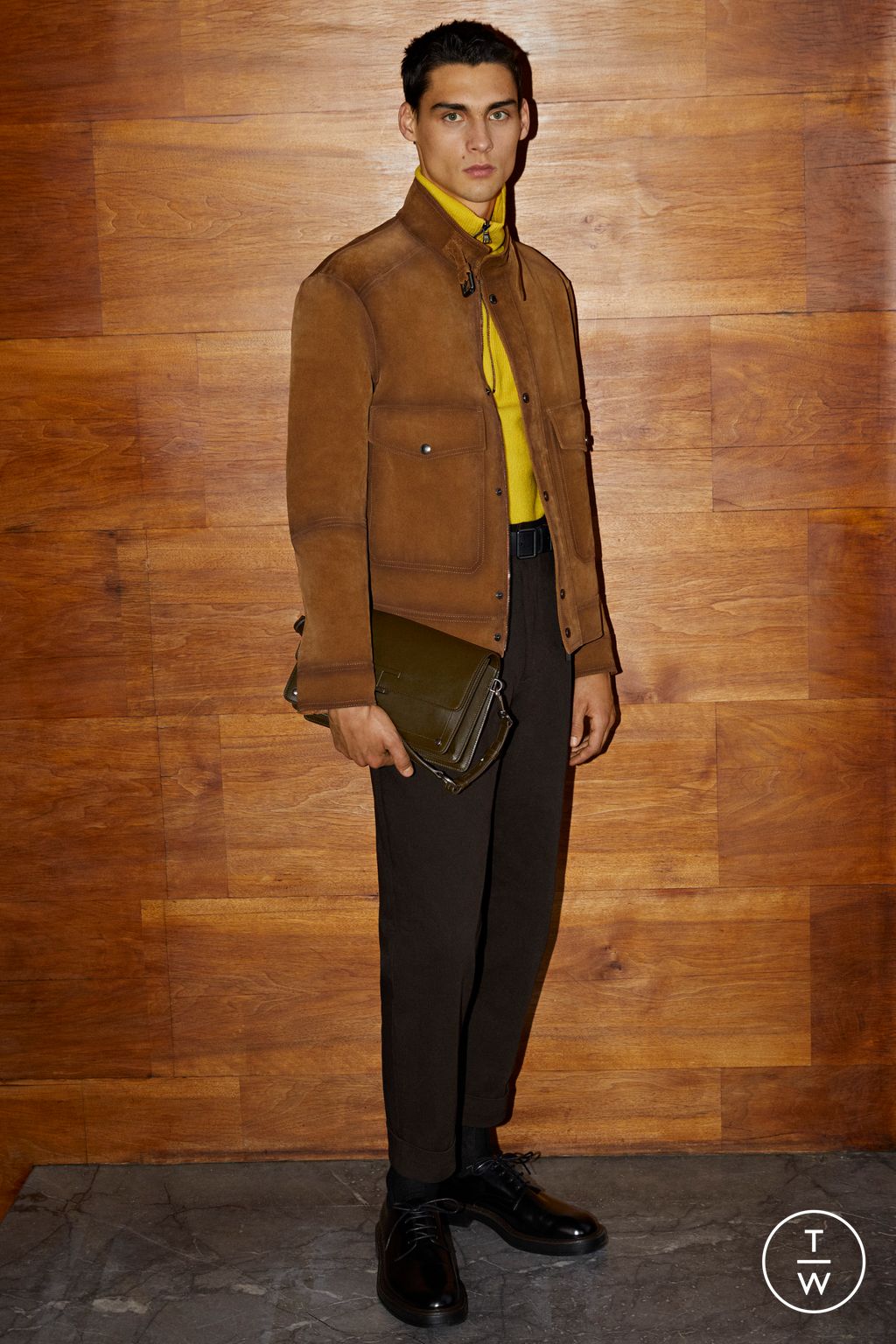 Fashion Week Milan Fall/Winter 2023 look 11 from the Tod's collection 男装