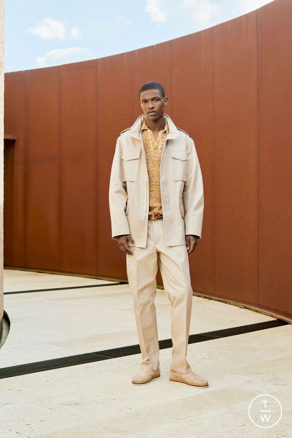 Fashion Week Milan Spring/Summer 2023 look 49 from the Tod's collection 男装