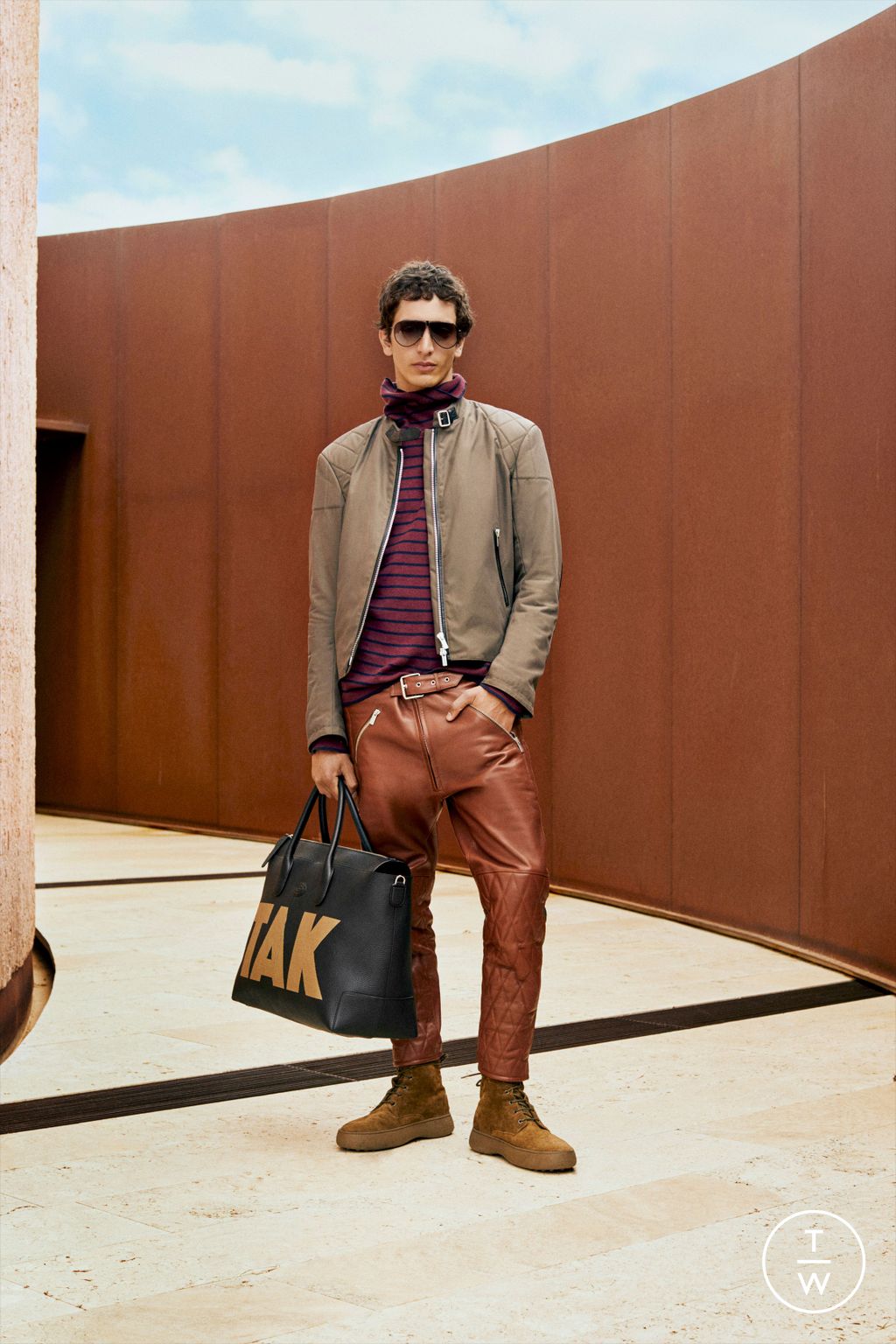 Fashion Week Milan Spring/Summer 2023 look 57 from the Tod's collection menswear