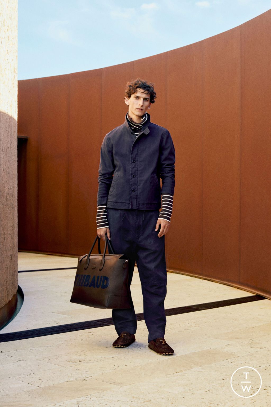 Fashion Week Milan Spring/Summer 2023 look 58 from the Tod's collection menswear