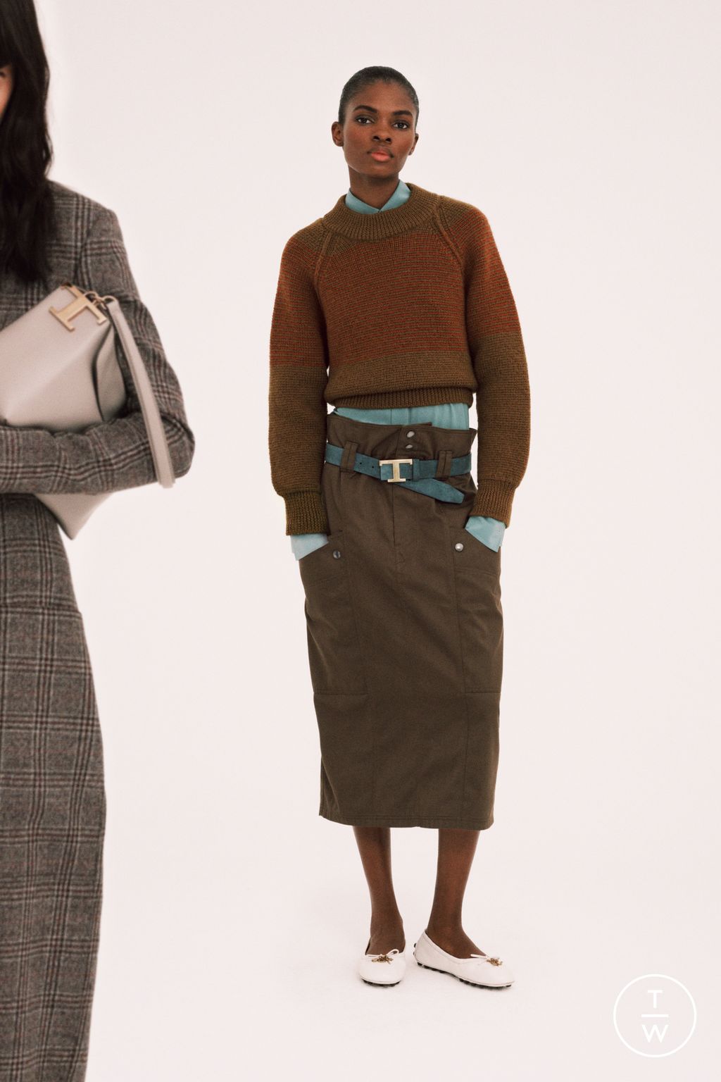 Fashion Week Milan Pre-Fall 2023 look 3 from the Tod's collection womenswear