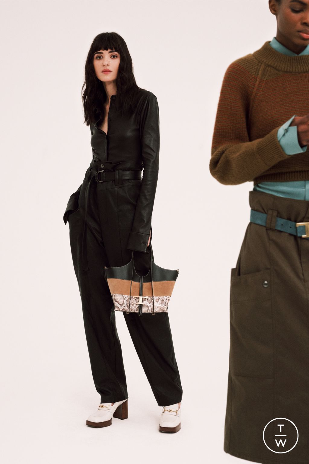 Fashion Week Milan Pre-Fall 2023 look 6 from the Tod's collection womenswear
