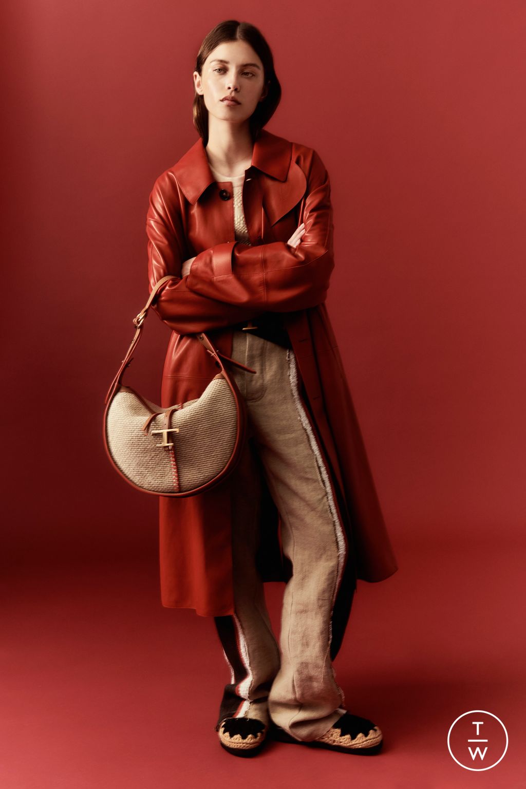 Fashion Week Milan Resort 2023 look 18 from the Tod's collection womenswear