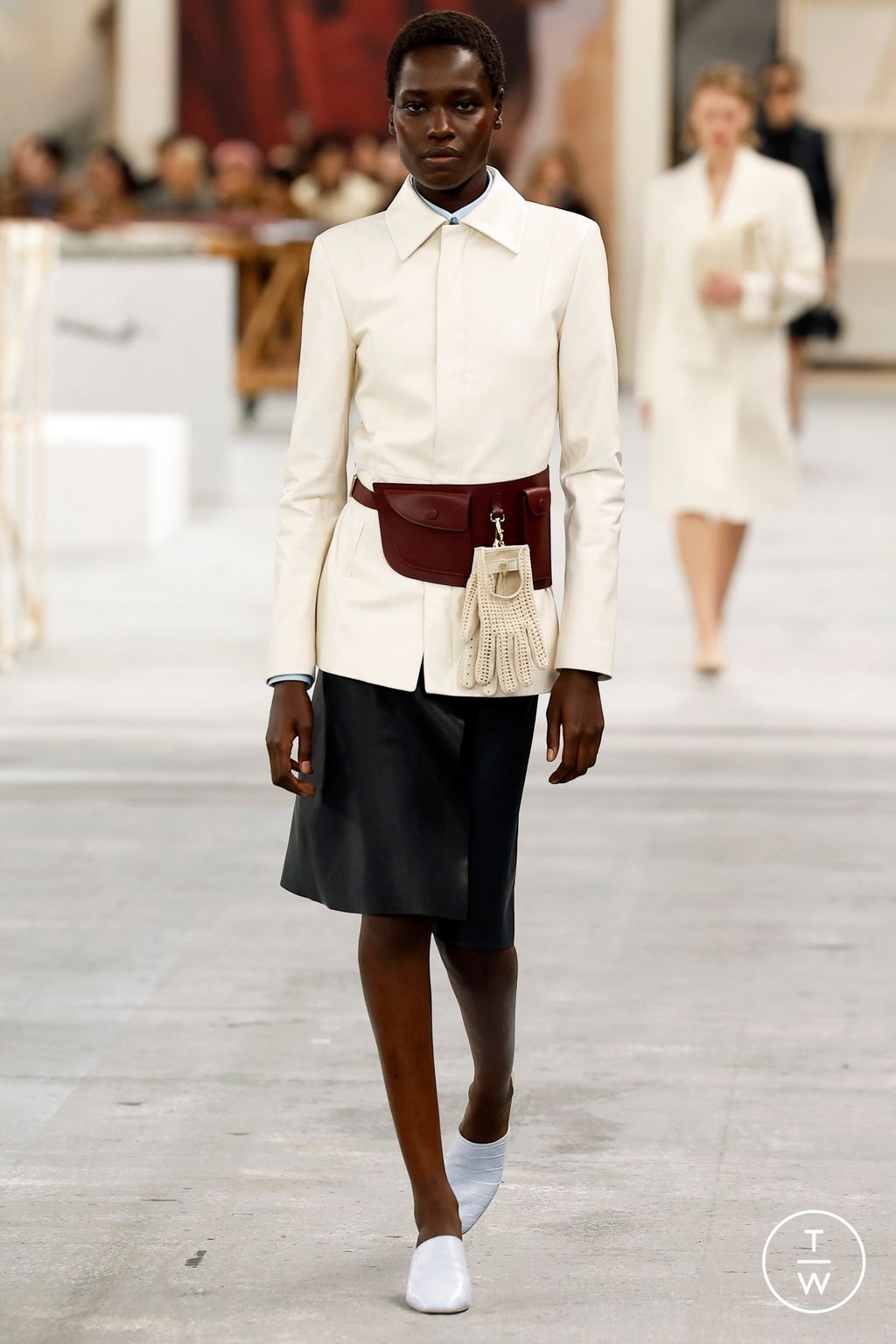 Fashion Week Milan Spring/Summer 2024 look 5 from the Tod's collection womenswear