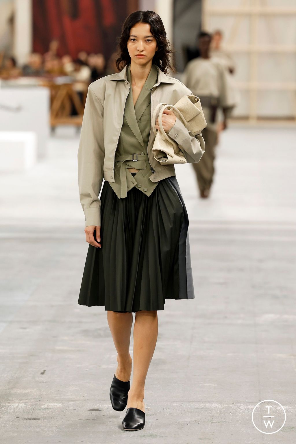 Fashion Week Milan Spring/Summer 2024 look 9 de la collection Tod's womenswear