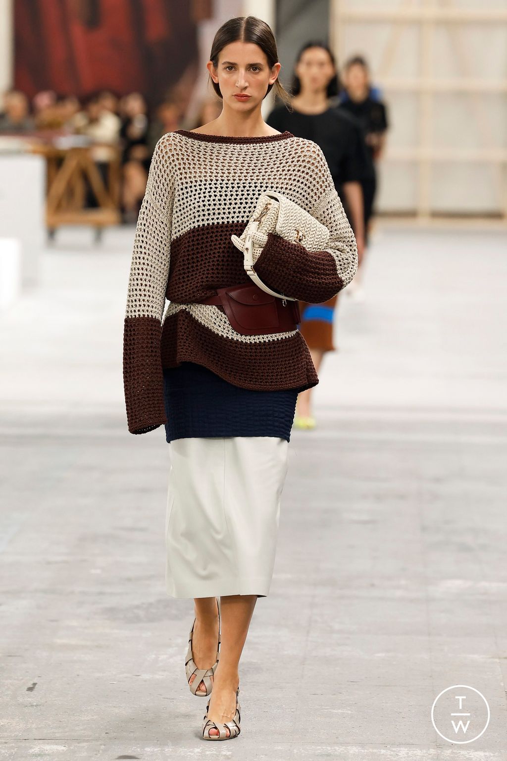 Fashion Week Milan Spring/Summer 2024 look 11 from the Tod's collection womenswear