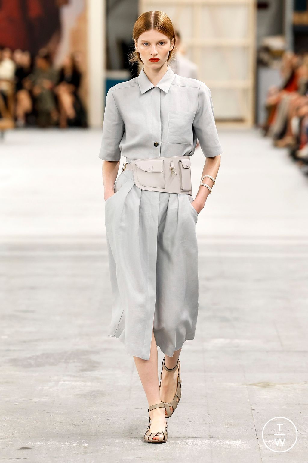 Fashion Week Milan Spring/Summer 2024 look 41 from the Tod's collection womenswear