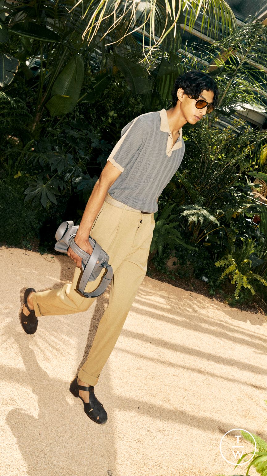 Fashion Week Milan Spring/Summer 2024 look 14 from the Tod's collection menswear
