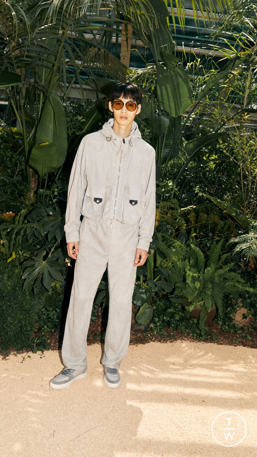 Fashion Week Milan Spring/Summer 2024 look 6 from the Tod's collection 男装