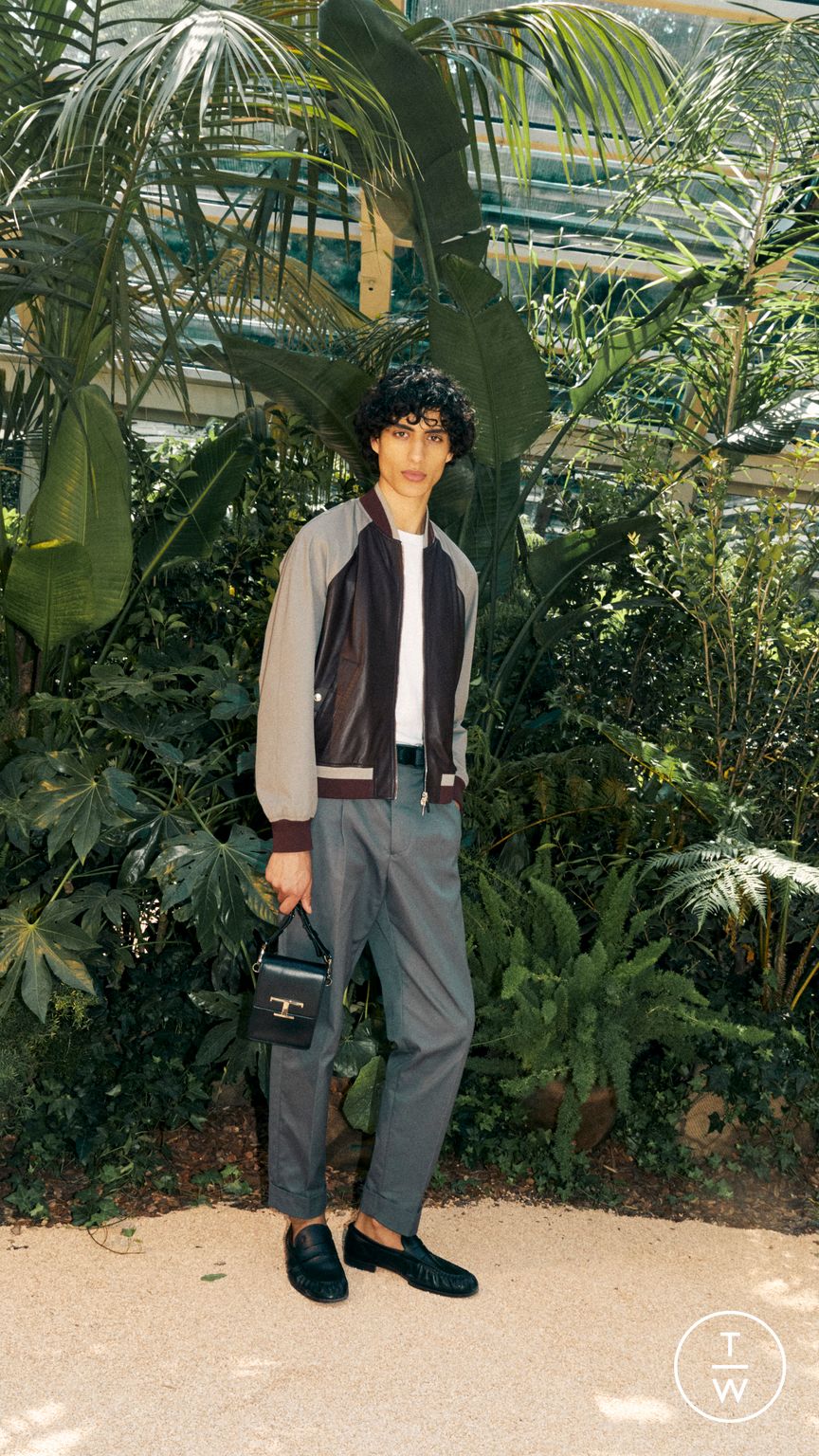 Fashion Week Milan Spring/Summer 2024 look 7 from the Tod's collection menswear