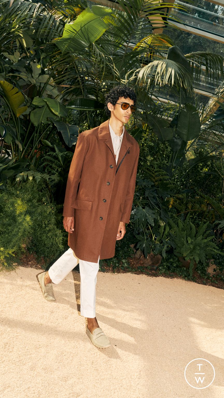 Fashion Week Milan Spring/Summer 2024 look 8 from the Tod's collection 男装