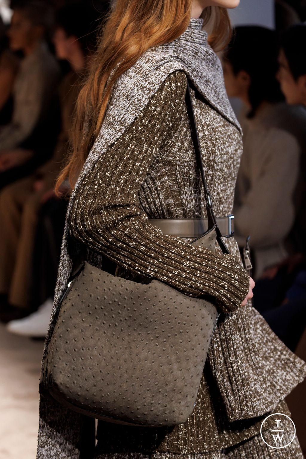 Fashion Week Milan Fall/Winter 2025 look 55 from the Tod's collection womenswear accessories