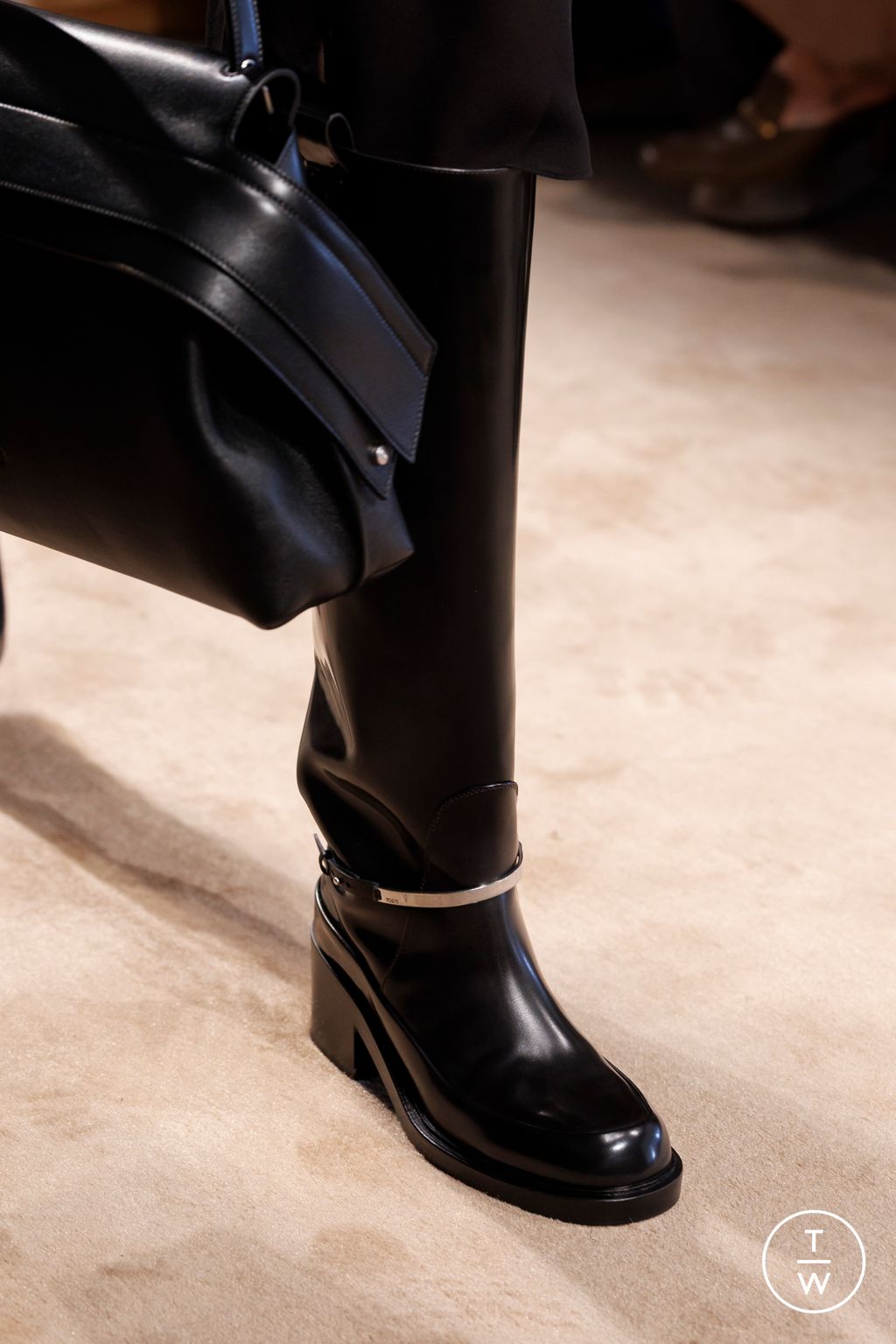 Fashion Week Milan Fall/Winter 2025 look 63 from the Tod's collection womenswear accessories