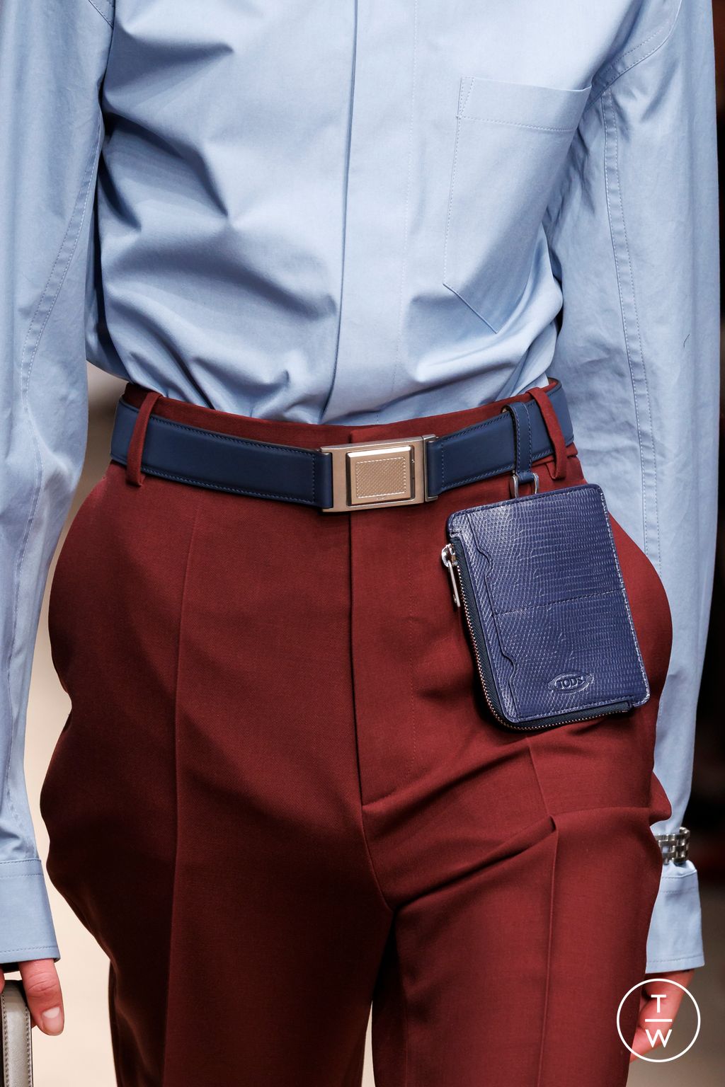 Fashion Week Milan Fall/Winter 2025 look 3 from the Tod's collection womenswear accessories