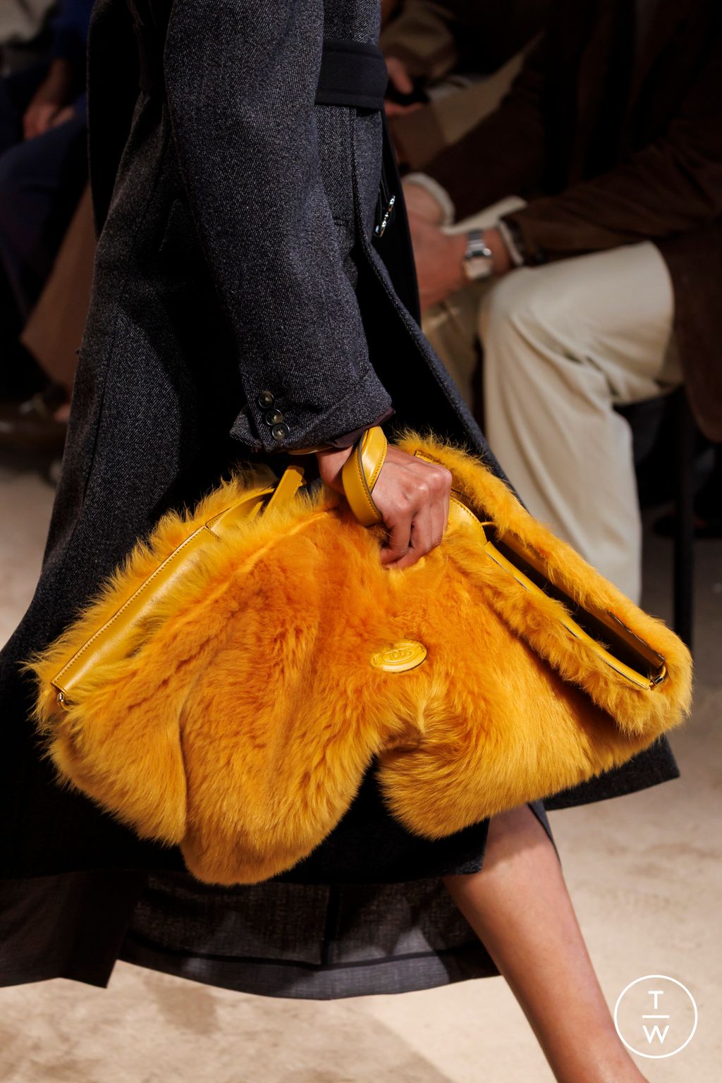 Fashion Week Milan Fall/Winter 2025 look 83 from the Tod's collection womenswear accessories