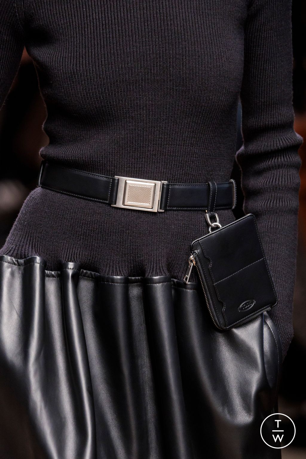 Fashion Week Milan Fall/Winter 2025 look 97 from the Tod's collection womenswear accessories