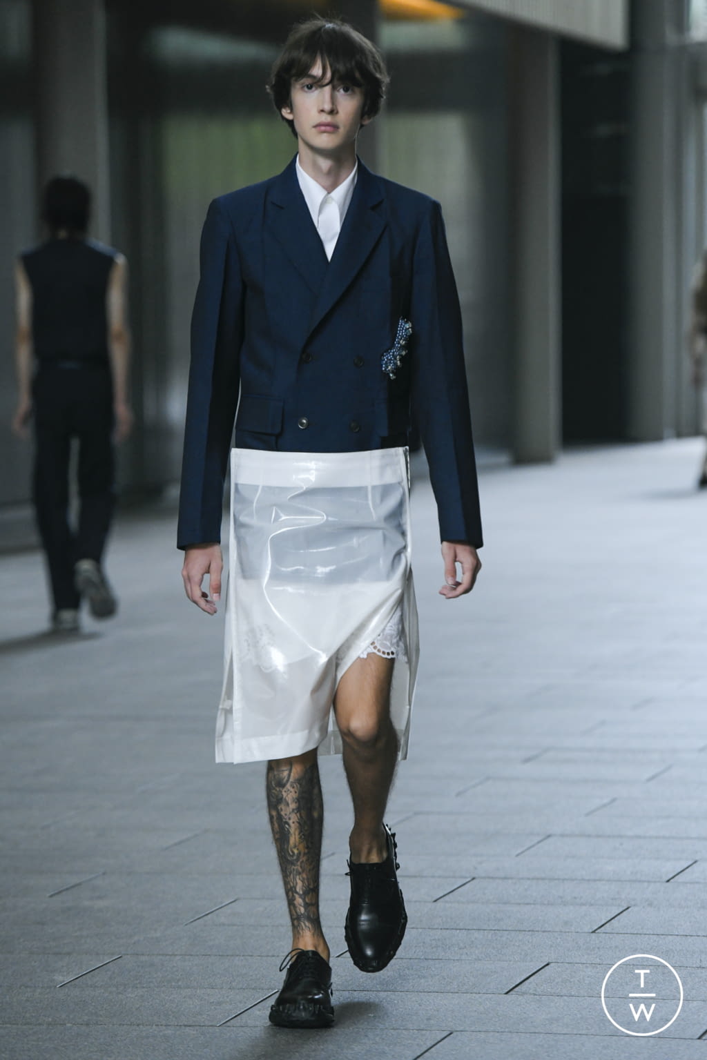Fashion Week London Spring/Summer 2022 look 4 from the Toga collection womenswear