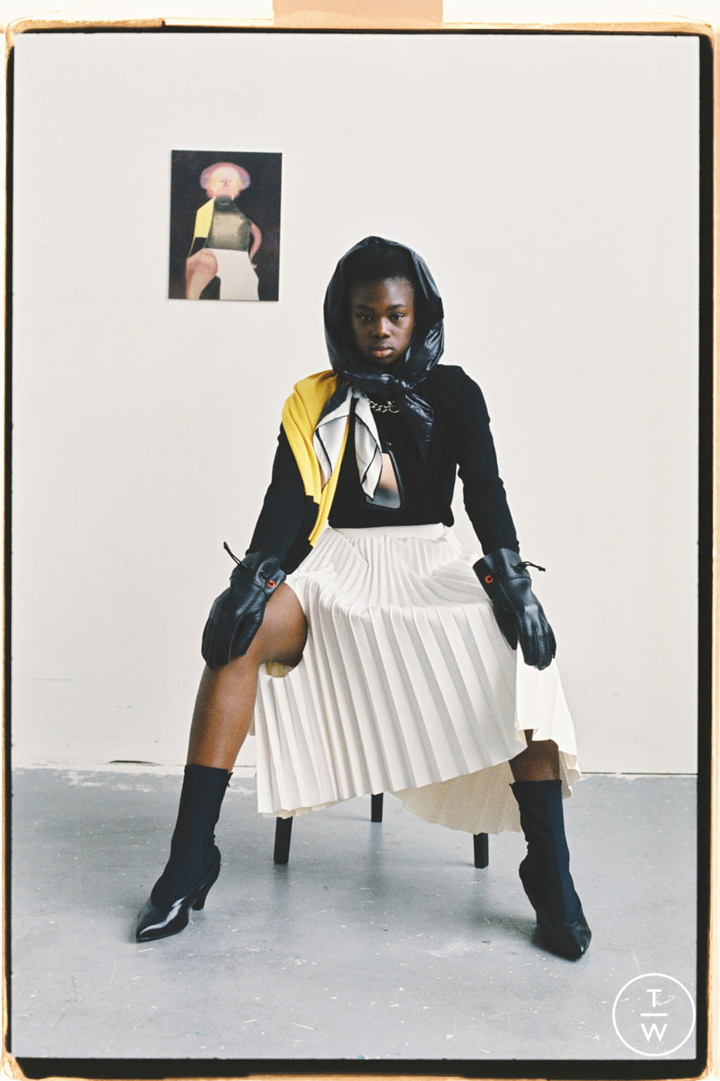 Fashion Week Paris Fall/Winter 2021 look 22 from the Toga collection womenswear