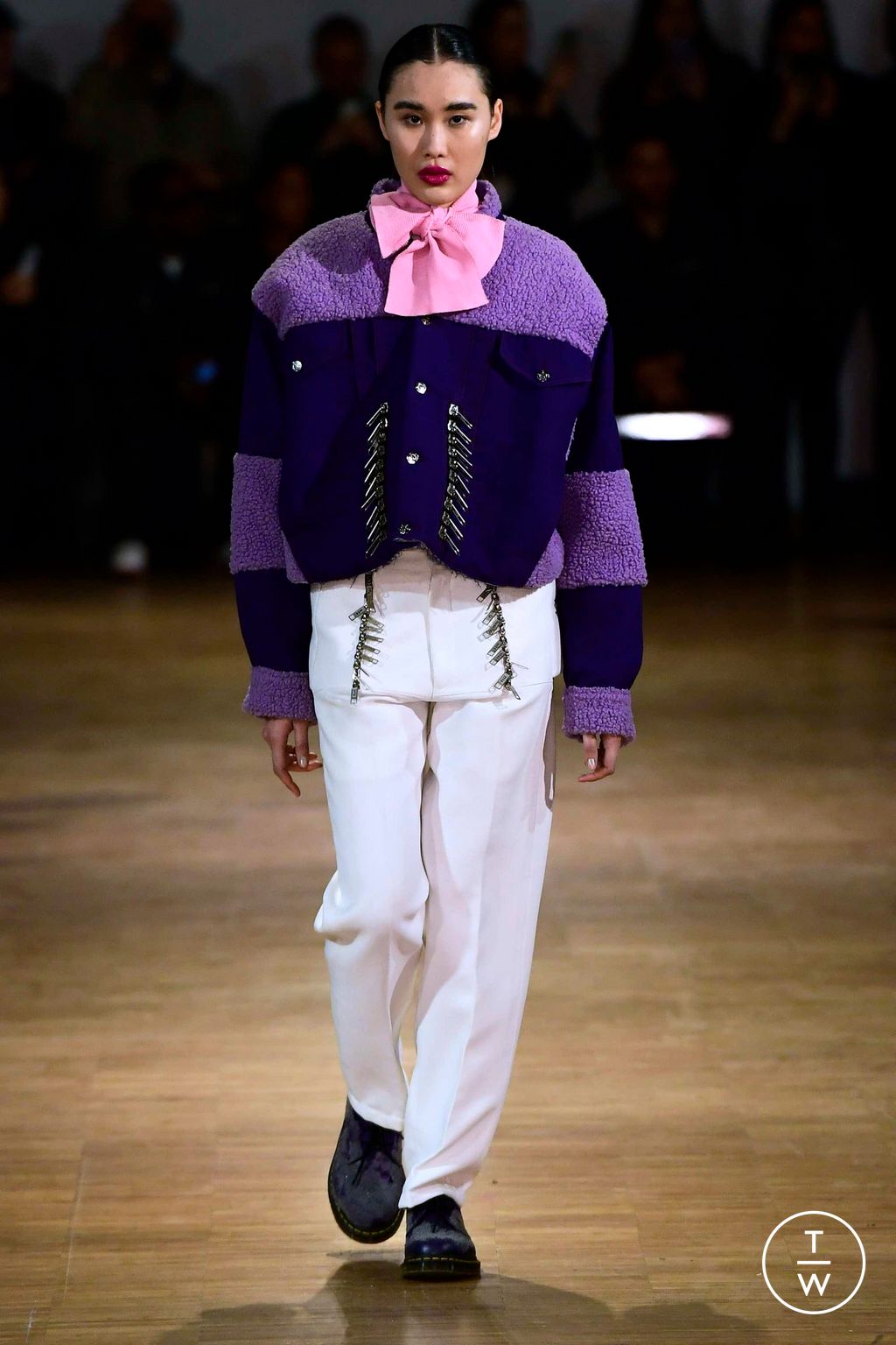 Fashion Week Milan Fall/Winter 2023 look 14 from the Tokyo James collection womenswear