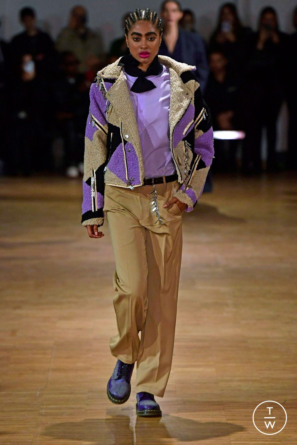 Fashion Week Milan Fall/Winter 2023 look 15 from the Tokyo James collection womenswear