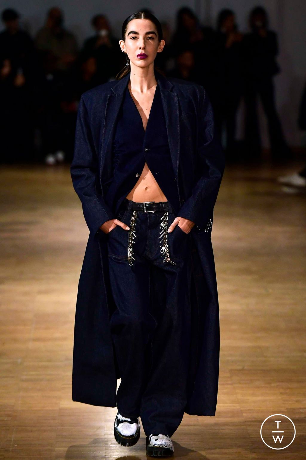 Fashion Week Milan Fall/Winter 2023 look 16 from the Tokyo James collection womenswear