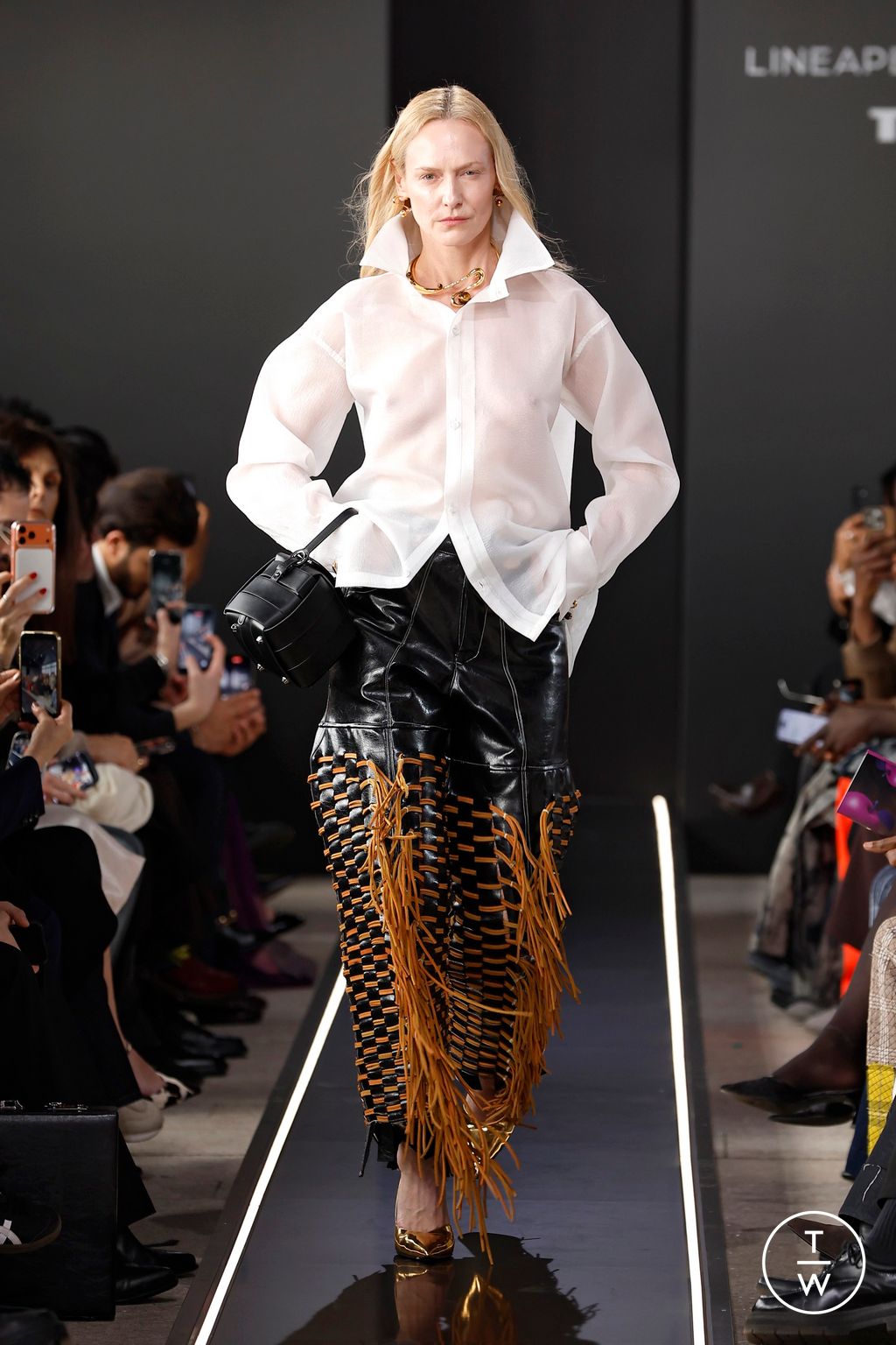 Fashion Week Milan Fall/Winter 2026 look 1 from the Tokyo James collection 女装