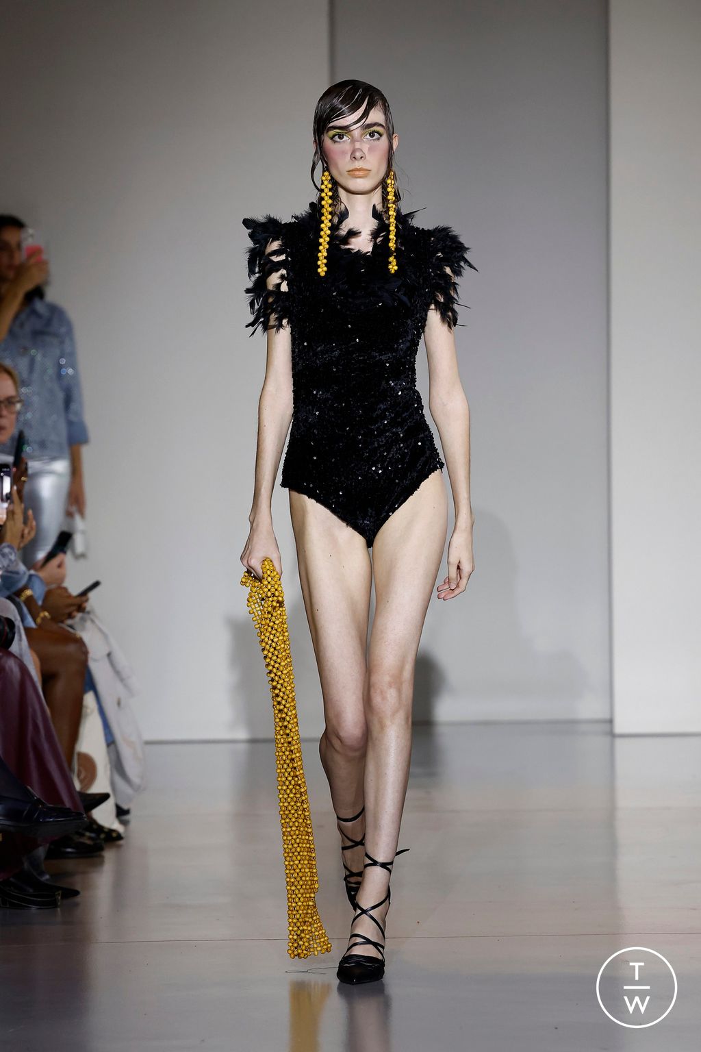 Fashion Week Milan Spring/Summer 2025 look 1 from the Tokyo James collection womenswear